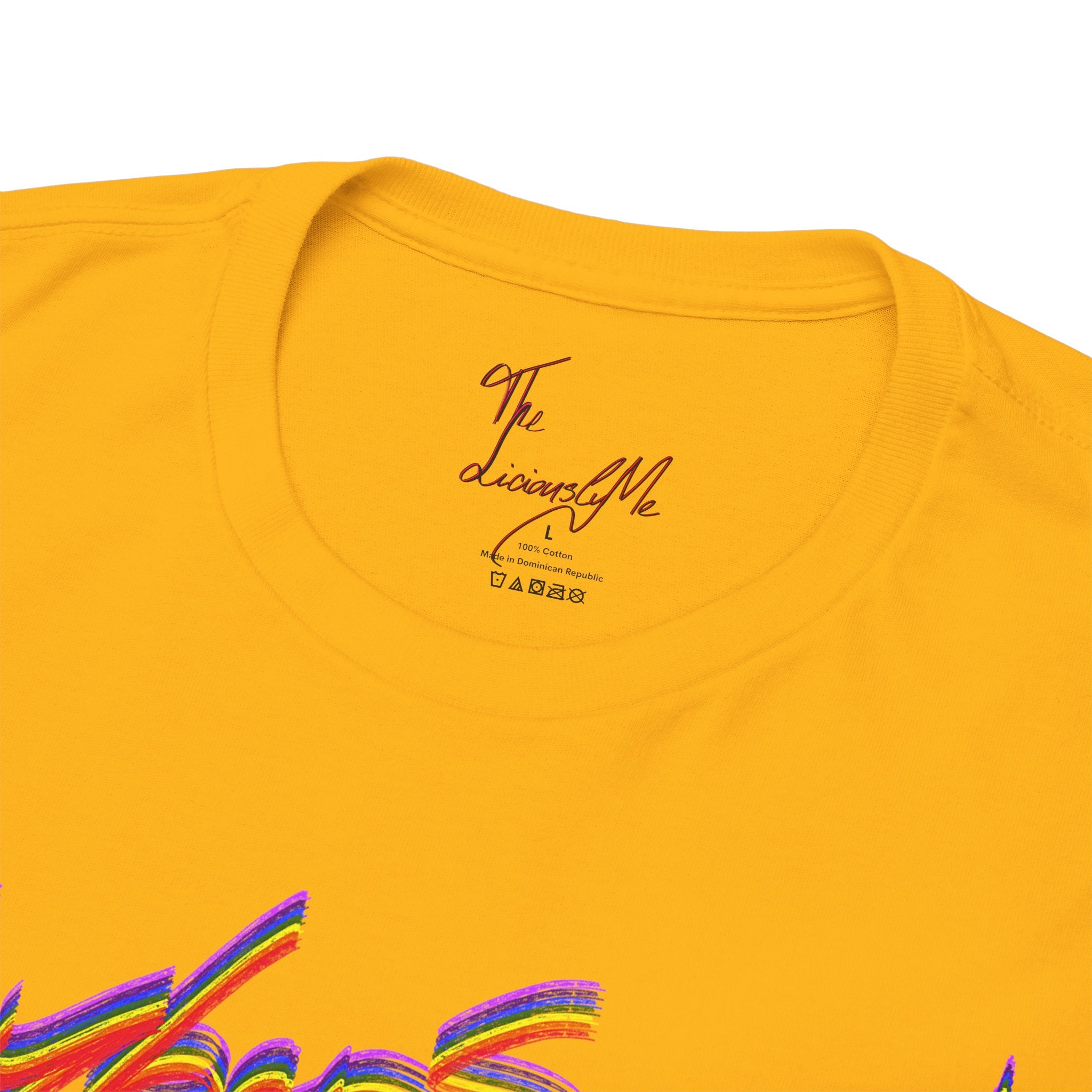 CyberSpunk Unisex Tee - Colourful Funny Cyberpunk Parody Shirt, Handwritten Design, Vibrant Graphic Tee, Casual Wear, Cyberpunk Fan Gift