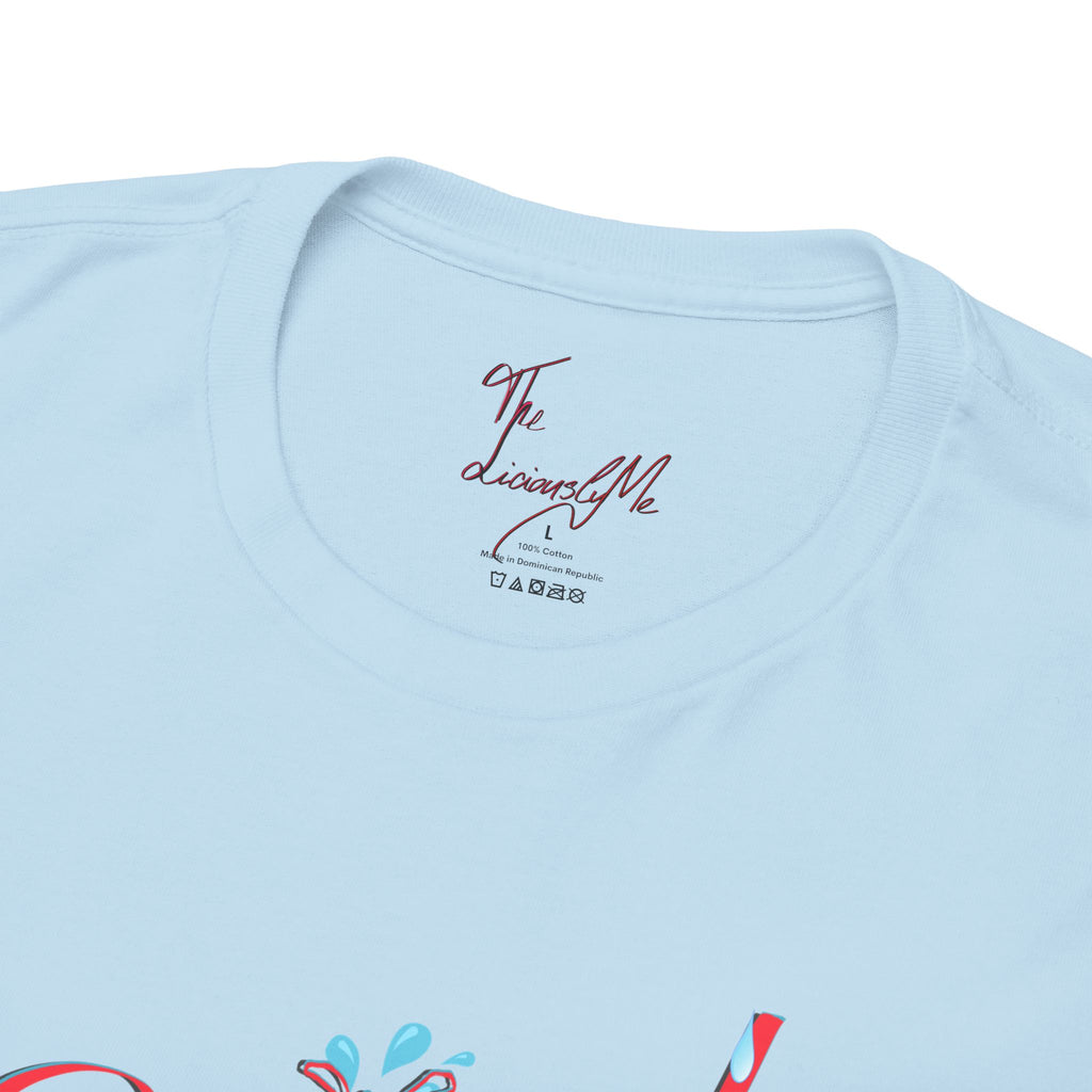 Hand-Written, Funny, Assertive 'Juiced Up' Unisex Tee, Bold Casual Everyday Shirt, Semi-Formal Adult Tshirt, 100% Cotton Eco-Friendly Top, Versatile Tee