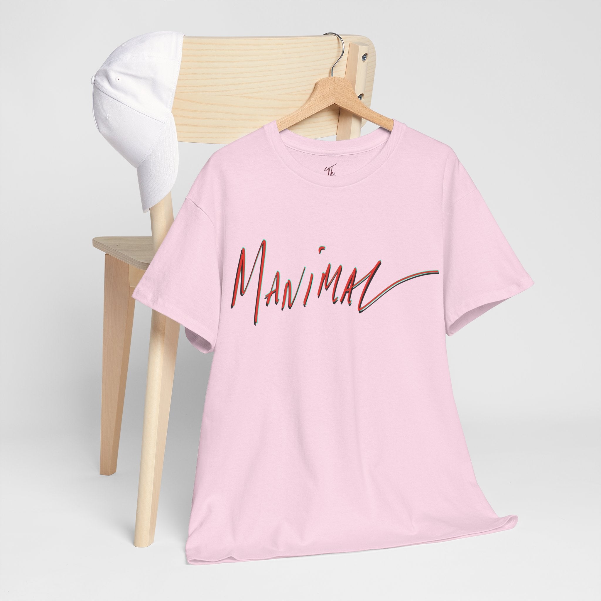 Written by Hand ‘Manimal’, Bold Funny Assertive Charactisation Unisex Tee Shirt | Unisex Cotton T-Shirt | Humorous, Semi-Formal Adult, Everyday T-shirt Gift | Simple Graphic 100% Cotton Eco-Friendly...