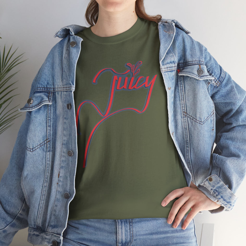 Juicy Shirt | Playful Graphic Tee | Unisex Cotton T-Shirt | Fun Gift | Casual Wear
