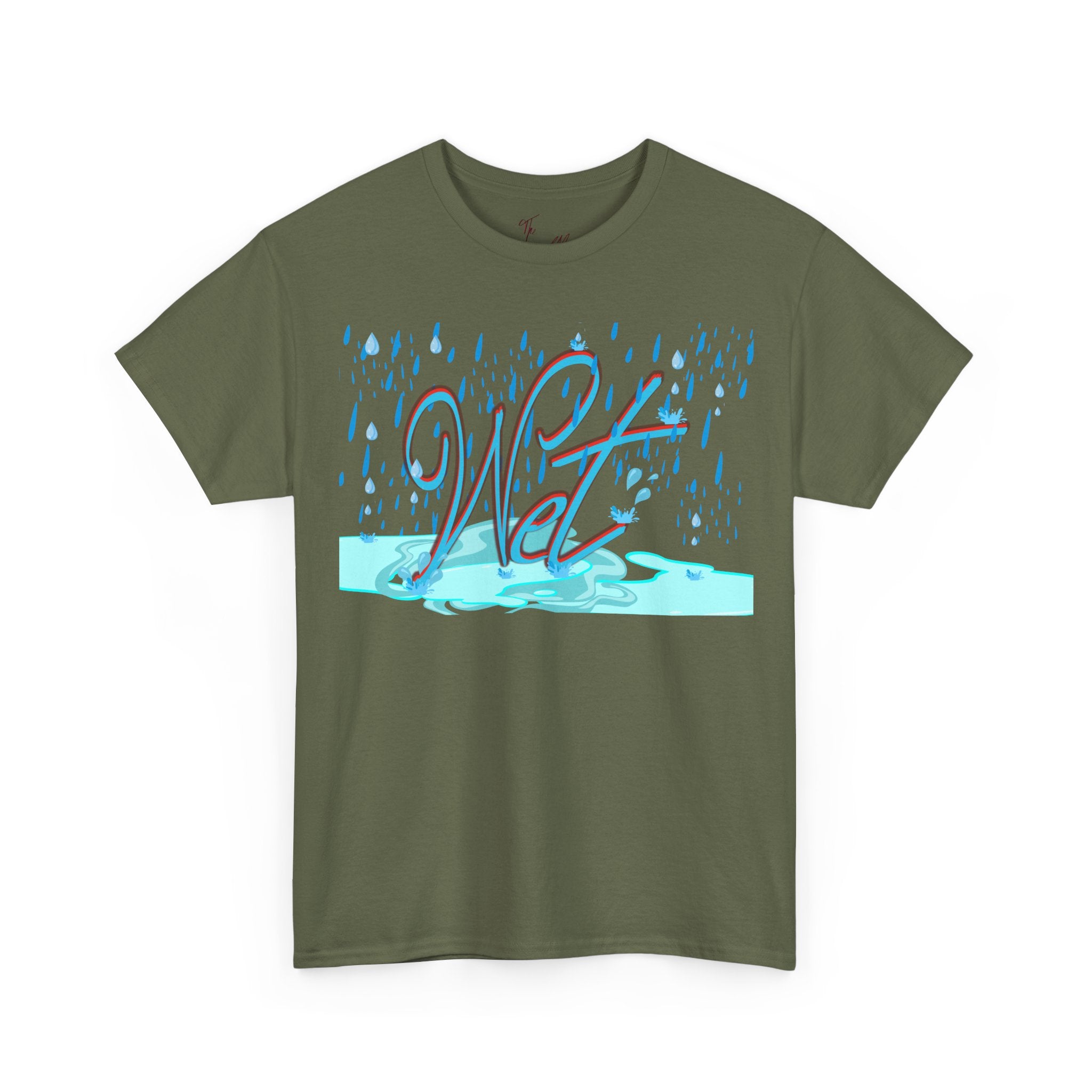 Wet Shirt | Bold Funny Assertion Tee | Unisex Cotton T-Shirt | Humorous Gift | Simple Graphic