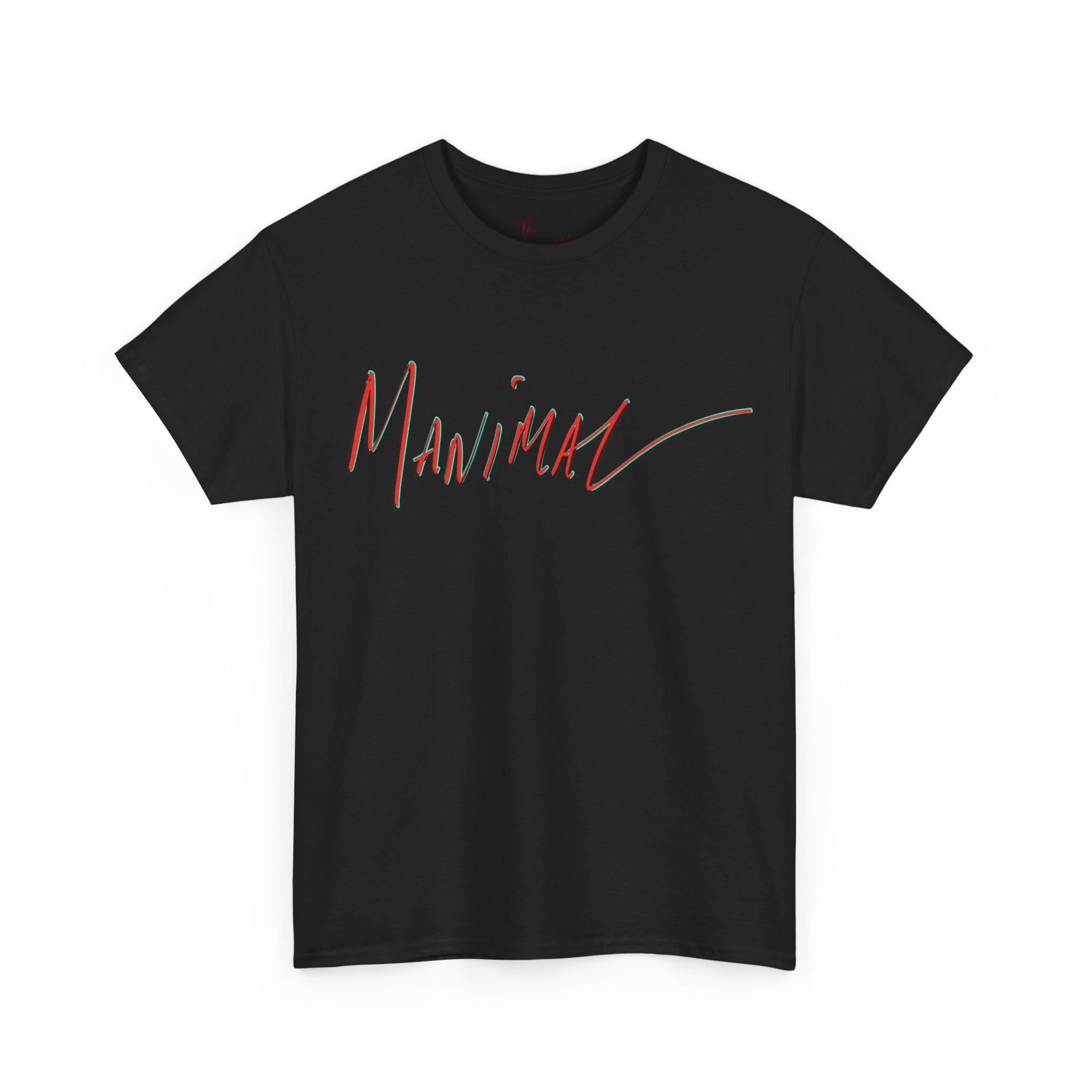 Written by Hand ‘Manimal’, Bold Funny Assertive Charactisation Unisex Tee Shirt | Unisex Cotton T-Shirt | Humorous, Semi-Formal Adult, Everyday T-shirt Gift | Simple Graphic 100% Cotton Eco-Friendly...