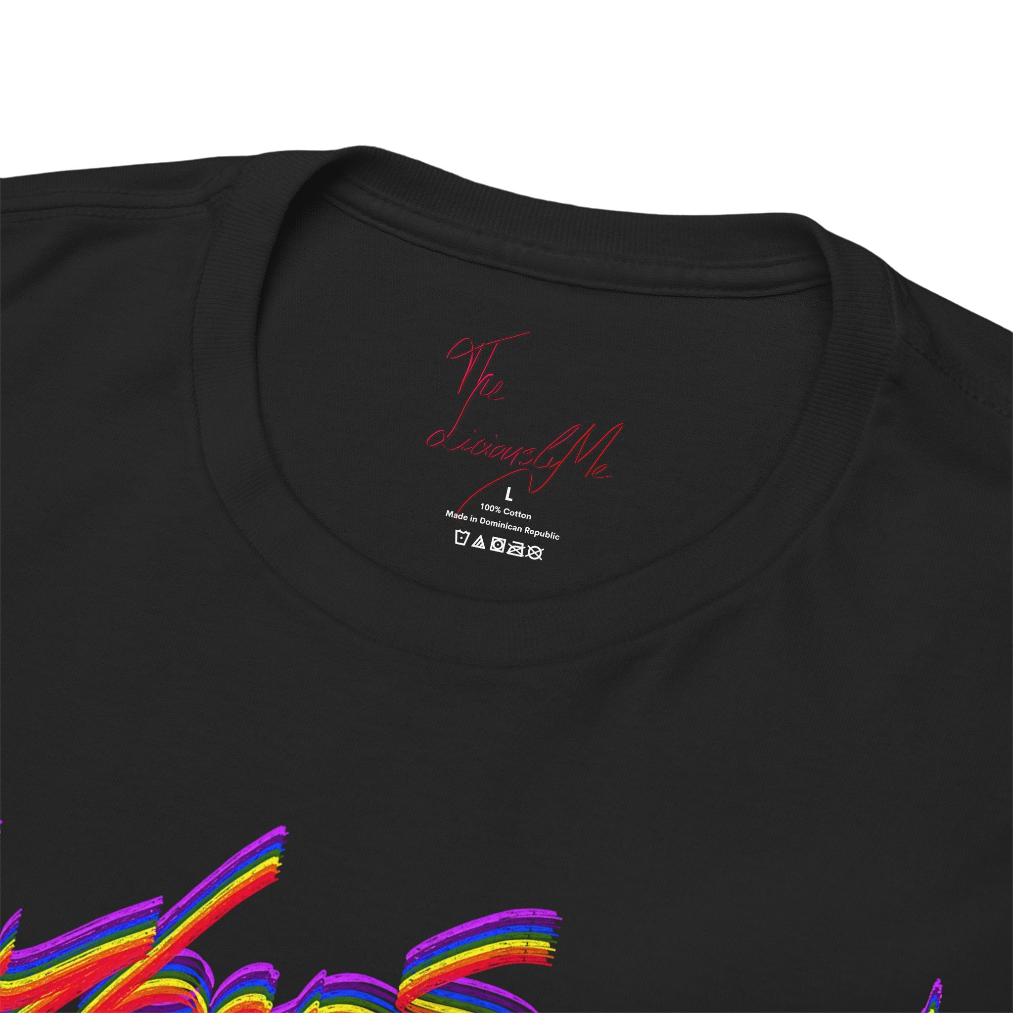 CyberSpunk Unisex Tee - Colourful Funny Cyberpunk Parody Shirt, Handwritten Design, Vibrant Graphic Tee, Casual Wear, Cyberpunk Fan Gift