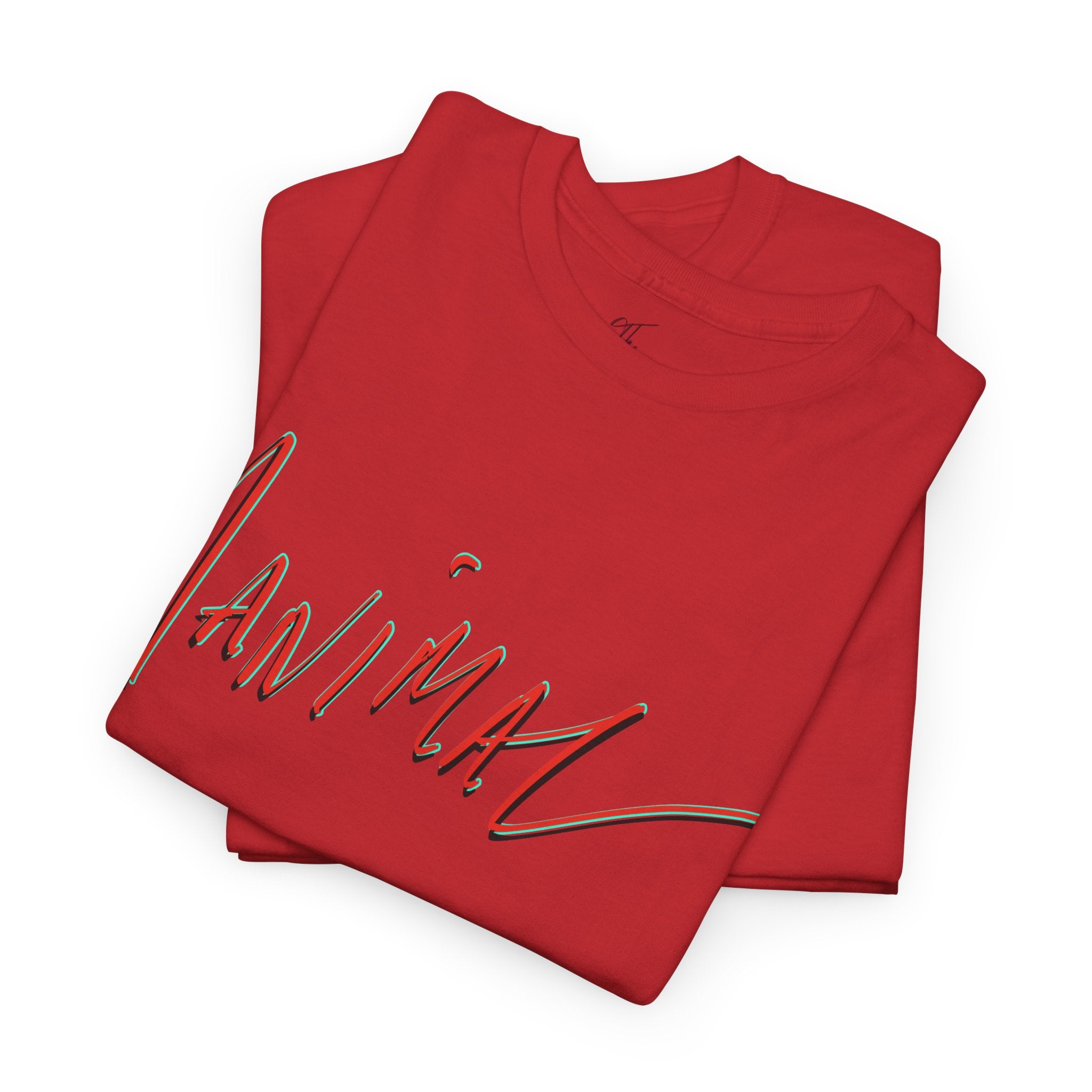 Written by Hand ‘Manimal’, Bold Funny Assertive Charactisation Unisex Tee Shirt | Unisex Cotton T-Shirt | Humorous, Semi-Formal Adult, Everyday T-shirt Gift | Simple Graphic 100% Cotton Eco-Friendly...