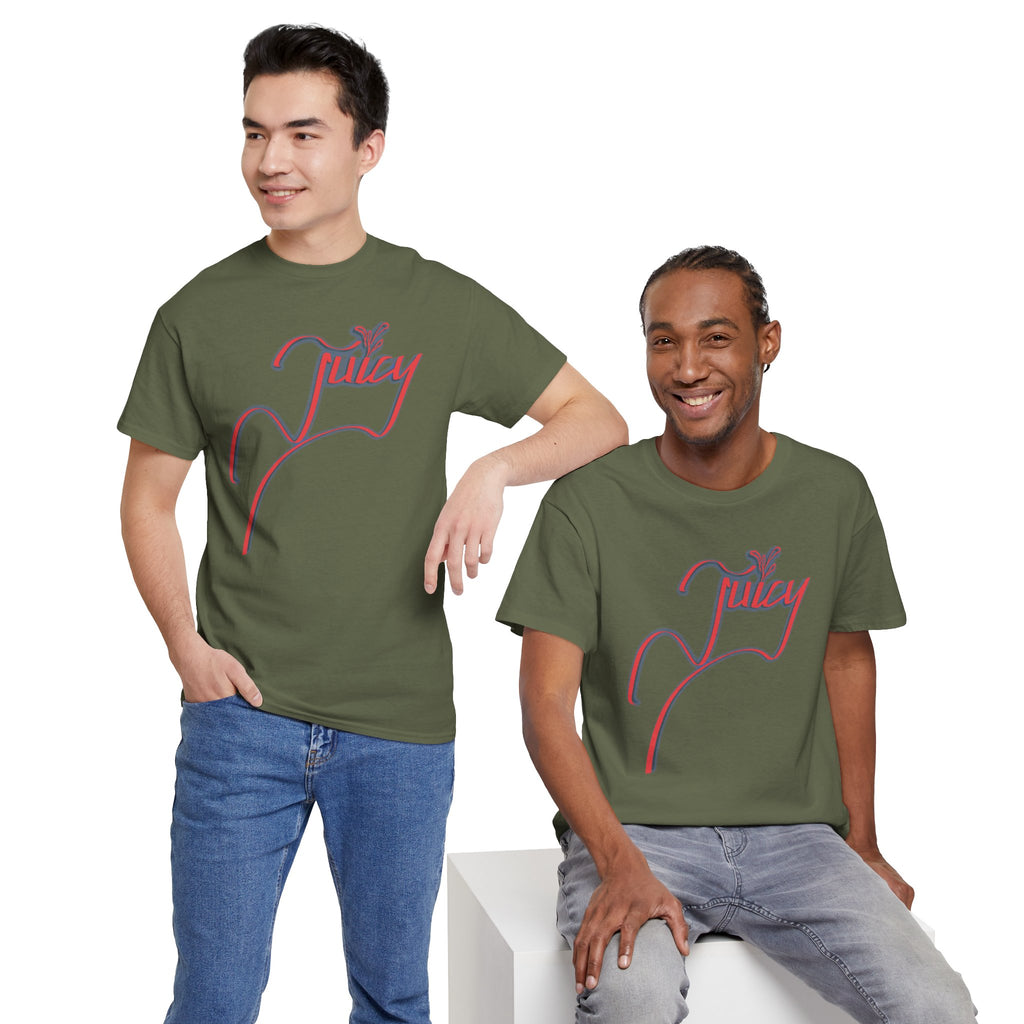 Juicy Shirt | Playful Graphic Tee | Unisex Cotton T-Shirt | Fun Gift | Casual Wear