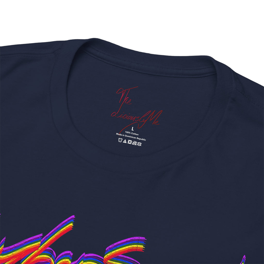 CyberSpunk Unisex Tee - Colourful Funny Cyberpunk Parody Shirt, Handwritten Design, Vibrant Graphic Tee, Casual Wear, Cyberpunk Fan Gift