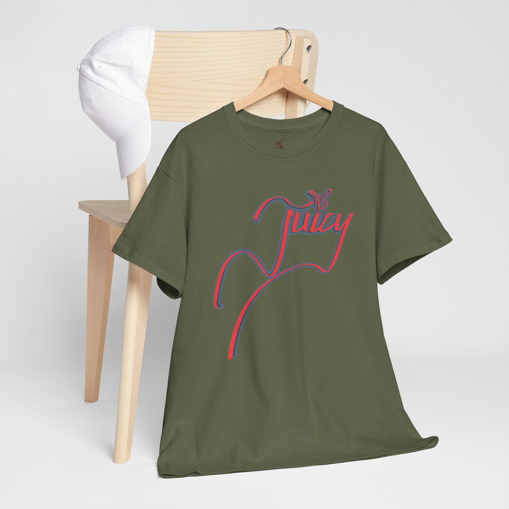 Juicy Shirt | Playful Graphic Tee | Unisex Cotton T-Shirt | Fun Gift | Casual Wear